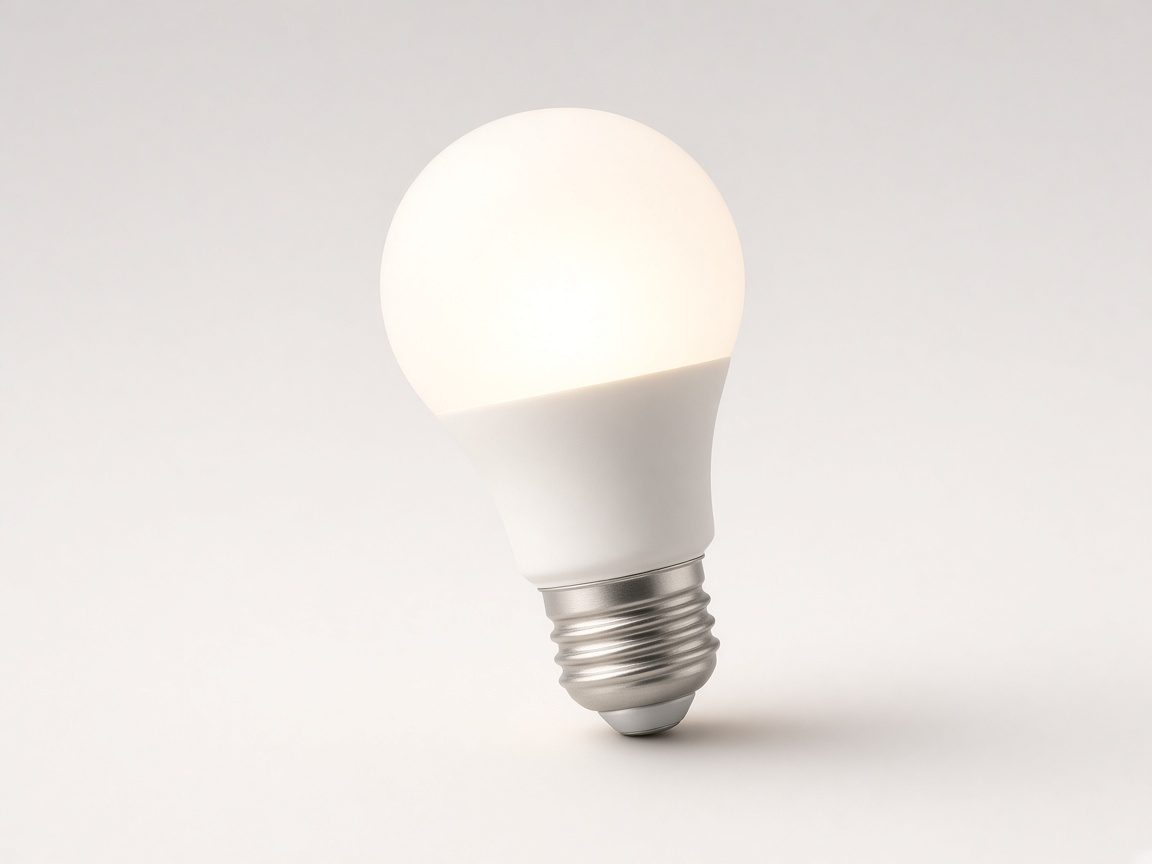 Ampoule connectée blanche