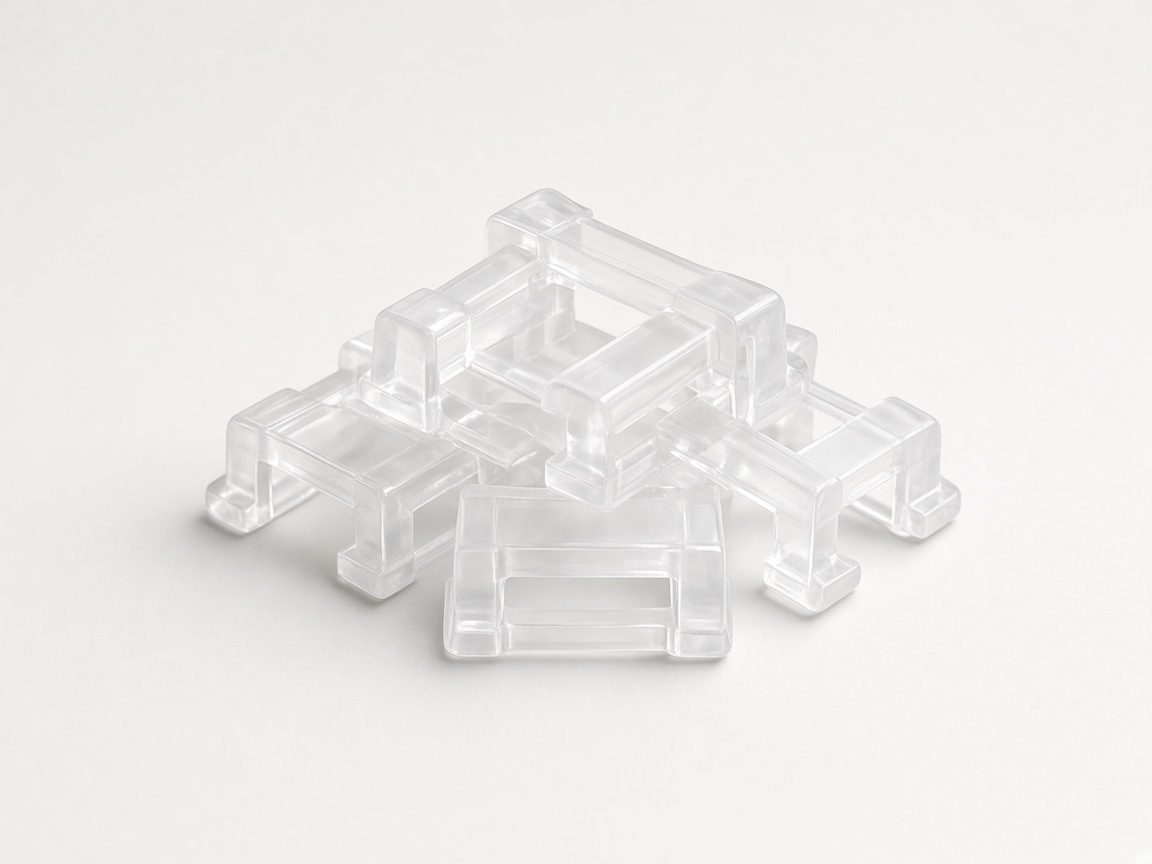 Petits clips transparents