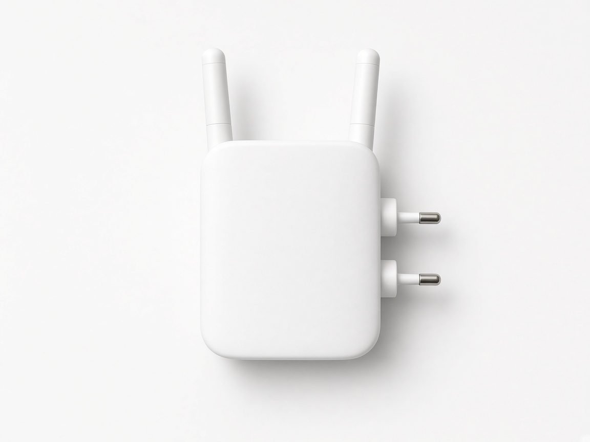 Répéteur Wi-Fi blanc